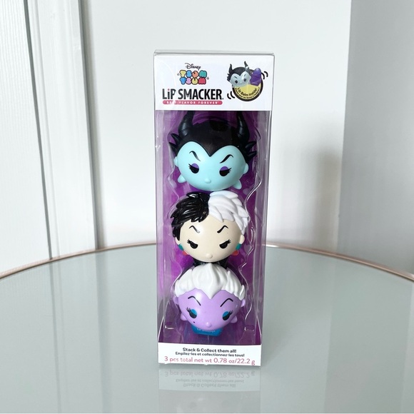 NIB Disney Villians Tsum tsum lipsmackers - Picture 1 of 7